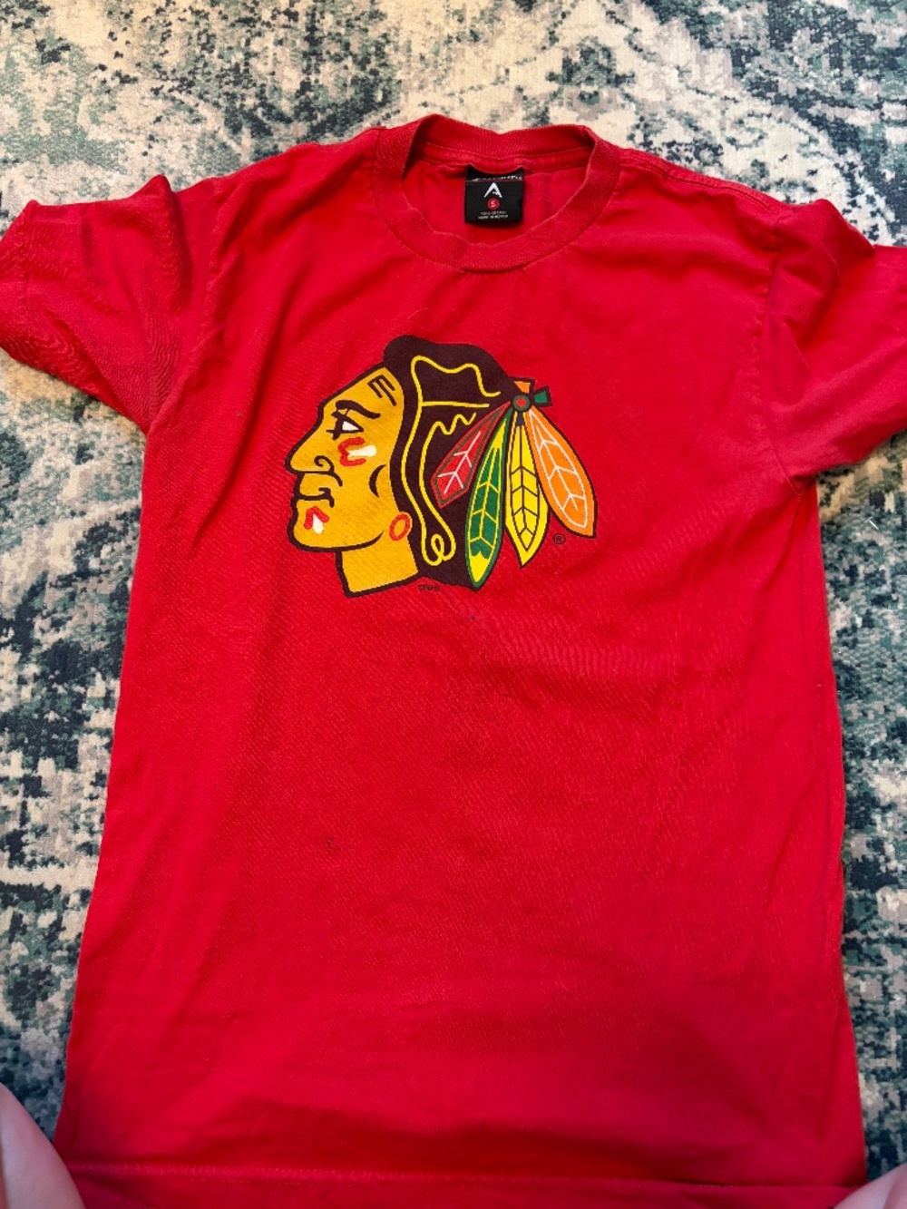 Blackhawks cotton tee shirt